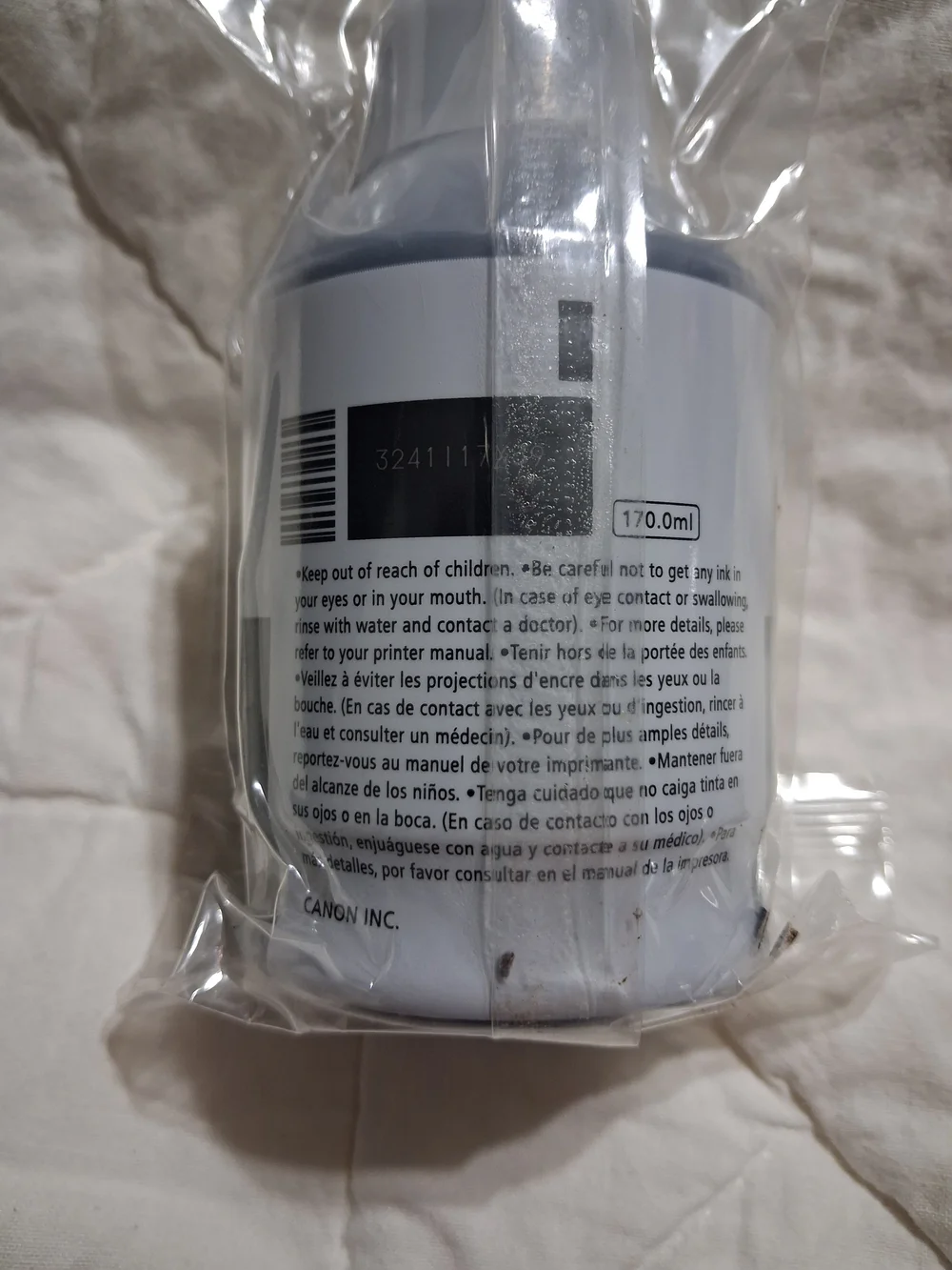 Canon GI-20 PGBK Black Ink Bottle 170ml